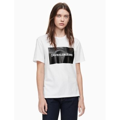 LOGO BLOCK GEL CREWNECK T-SHIRT