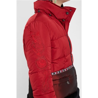 Chaqueta corta bimateria