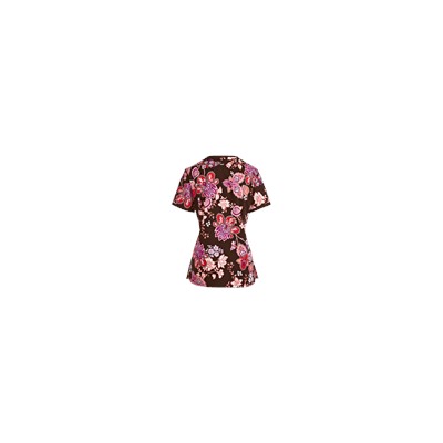 koi Scrubs Renaissance Floral Print Top