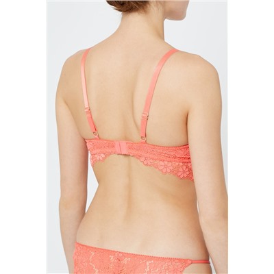 Sujetador con relleno Daisy Coral