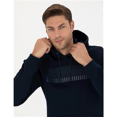 Lacivert Regular Fit Sweatshirt