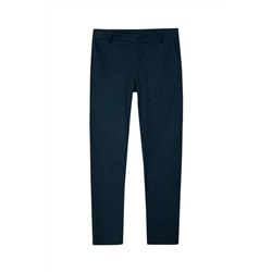 Pantalón recto Azul marino jaspeado
