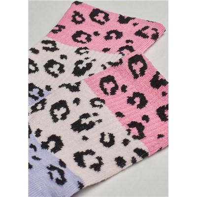 Kurze Socken mit Animal-Motiv