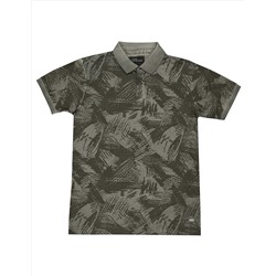 Herren Poloshirt mit Label Patch