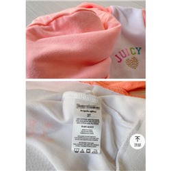 Нежный детский костюм из хлопкового велюра  💖 Juic*y Coutur*e