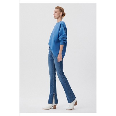 MaviMaria Slit Koyu Gold Icon Jean Pantolon 101560-82662