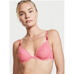 VICTORIA'S SECRET Sexy Tee Unlined Plaid Lace Demi Bra
