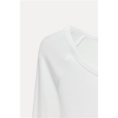 VISCOSE LONG SLEEVE T-SHIRT