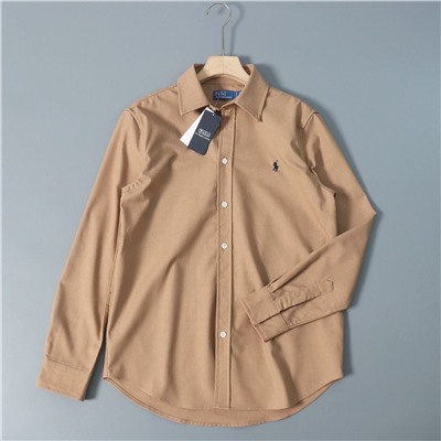 Женская льняная рубашка с длинными рукавами RALPH LAURE*N ОРИГИНАЛ!