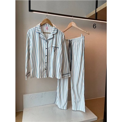 Теплая мягкая фланелевая пижама  в стиле Victoria’*s Secre*t