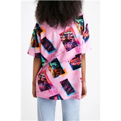 Camiseta oversize skate