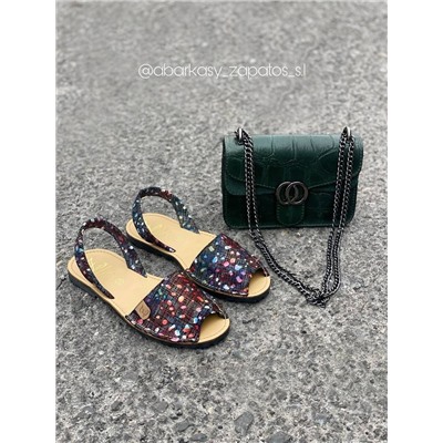 AB.Zapatos · 320-95 · azul+AB.Z · Pelle · 22-36 (490) verde
