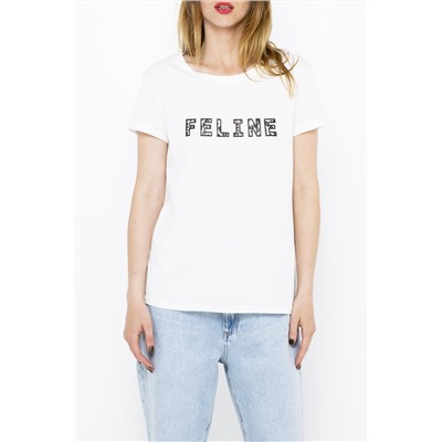 Camiseta de algodón orgánico Blanco