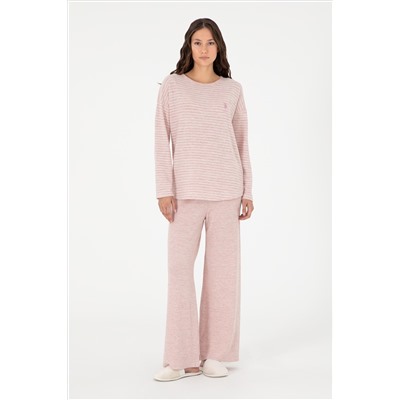 Kadın Pembe Pijama Takımı