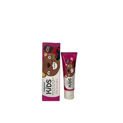 [KOLBADENT] Зубная паста детская органическая ЯГОДЫ Kids Natural Oral Paste Mixed Berries, 50 гр