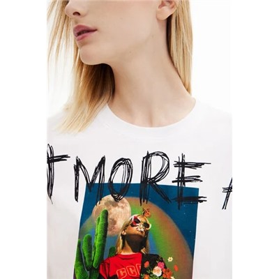Camiseta arty "Eat More Art"