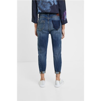 Pantalón vaquero Boyfriend roturas