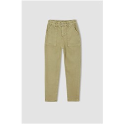 Erkek Çocuk Dad Fit Gabardin Pantolon