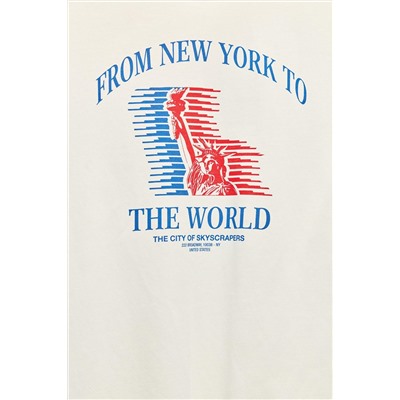 SLOGAN PRINT T-SHIRT