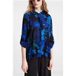 Camisa de camuflaje floral