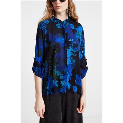 Camisa de camuflaje floral