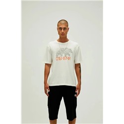 Bad Bear 22.01.07.050-c108 Digibear Erkek T-shirt 22.01.07.050-Beyaz