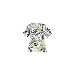 UA Cartwheels Giddy Green Scrub Top