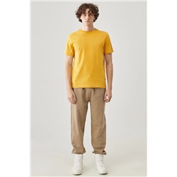 Lee, Regular Fit Rahat Kesim %100 Pamuk Kısa Kollu Crew Neck Tişört