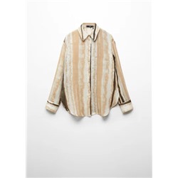 Camisa 100% ramio estampada