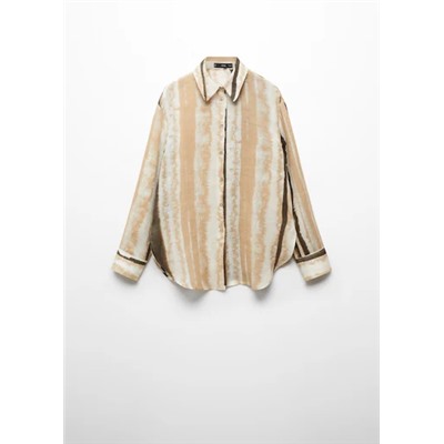 Camisa 100% ramio estampada