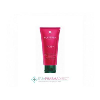 René Furterer Okara Color Masque Soin Protecteur Couleur Cheveux Colorés, Sensibilisés FORMAT VOYAGE 30ml