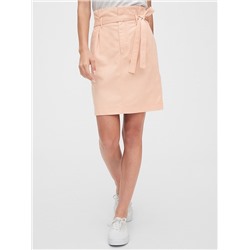Paperbag Mini Skirt in TENCEL™