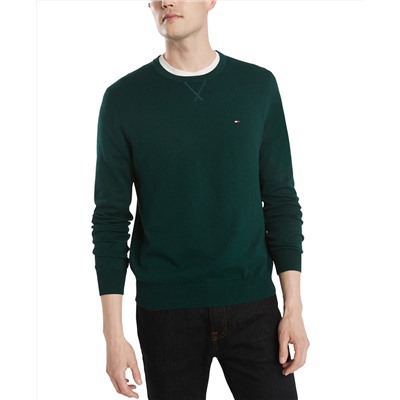 Tommy Hilfiger Men's Signature Solid Crew Neck Sweater