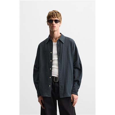 CAMISA RELAXED FIT ESTRUCTURA