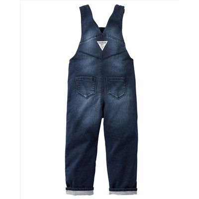 Cozy Denim Overalls - Jewel Rinse