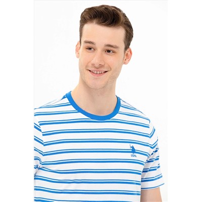 Erkek Saks Polo Yaka Tişört