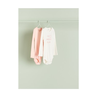 Body aus Baumwolle, 2er-Pack