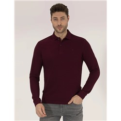 Bordo Slim Fit Basic Sweatshirt