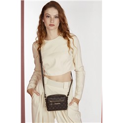 Pierre Cardin Kahve Monogram Kadın Omuz Çantası 05PO22Y1566-1