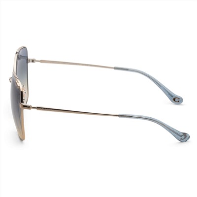 Coach Women's Gold Square Sunglasses