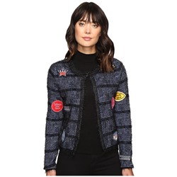 Long Sleeve Multi Patch Short Sweater