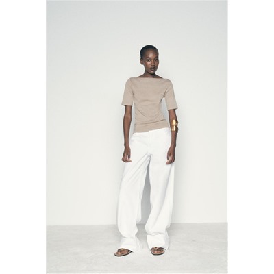 FADED COTTON T-SHIRT