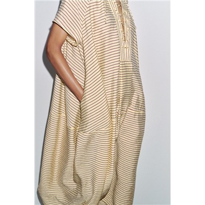ZW COLLECTION STRIPED TUNIC DRESS