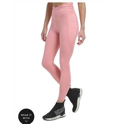 DKNY SPORT Criss Cross Waist Leggings