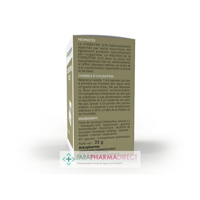 ArkoPharma Coenzyme Q10 45 Capsules