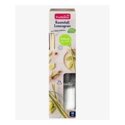 Duftstäbchen Raumduft Lemongras, 90 ml