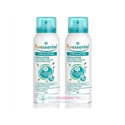 Puressentiel Circulation Spray Tonique Express 2x100 mlLot  × 2