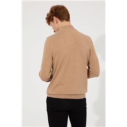 Erkek Camel Melanj Basic Kazak