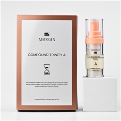 [MATRIGEN] Сыворотка для лица двухкомпонентная с ПОРОШКОМ КОЛЛАГЕНА Compound Trinity A, 8 мл*300 мг