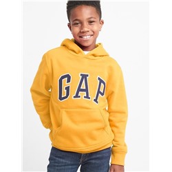 Logo fleece hoodie